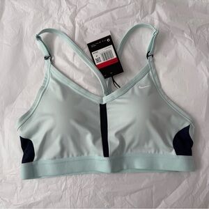Nike Light Blue and Dark Blue Sports Bra